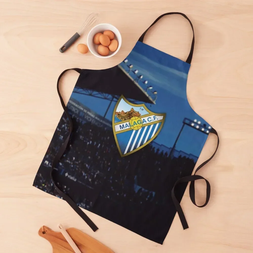 

Malaga fc Apron For Women Korean Waiter Uniforms For Hairdresser Apron