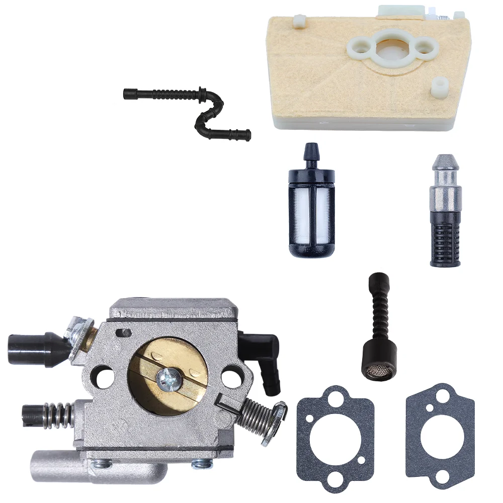 Карбюратор бензопилы для STIHL 038 MS380 MS381 MS382 038 AV Zama C3-S148 Tillotson HE-19 Карбюратор 11191200602 11191200605 11191200650