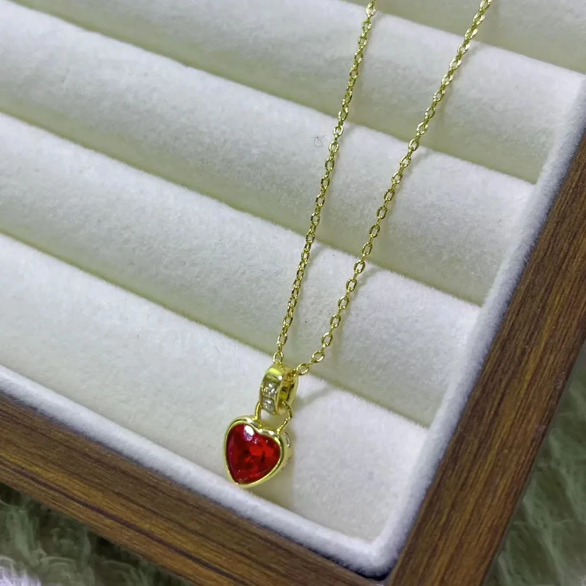 Birthstone Ring Set - Collar vintage de acero inoxidable con