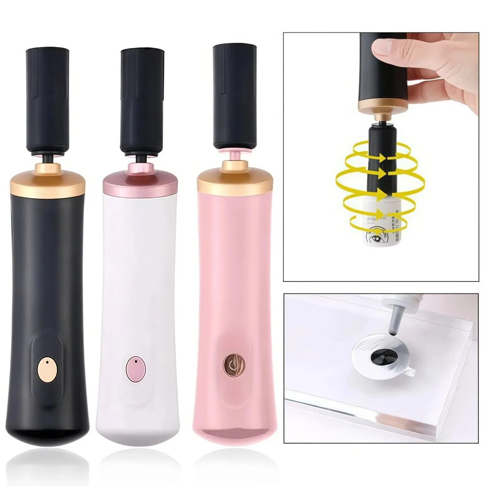25.000 U/min Wimpernkleber-Shaker, wasserdicht, gut schütteln, flüssiger Mischer, batteriebetrieben, tragbarer Nagellack-Shaker