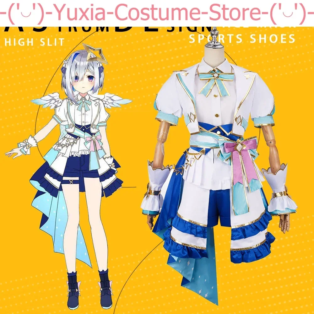 Virtual Idol Hololive 4th Anniversary Amane Kanata Dress Cosplay Costume Cos Game Anime Party Uniform Hallowen Play Role