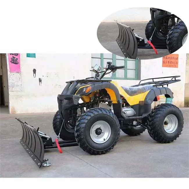 Four-wheel snow pushing road gravel blizzard winter snow removal machinery