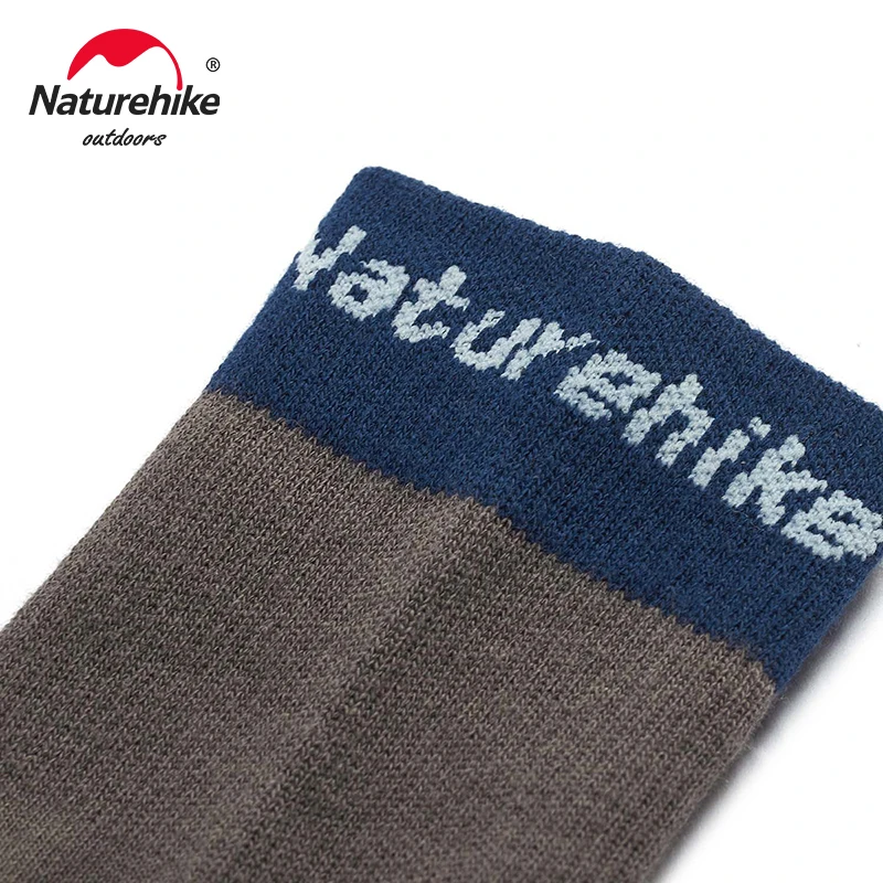 Naturehike Socks Men's Women's Sports Quick-drying Right Angle Sock Outdoor Running Hiking Mountaineering Breathable Mid-Calf