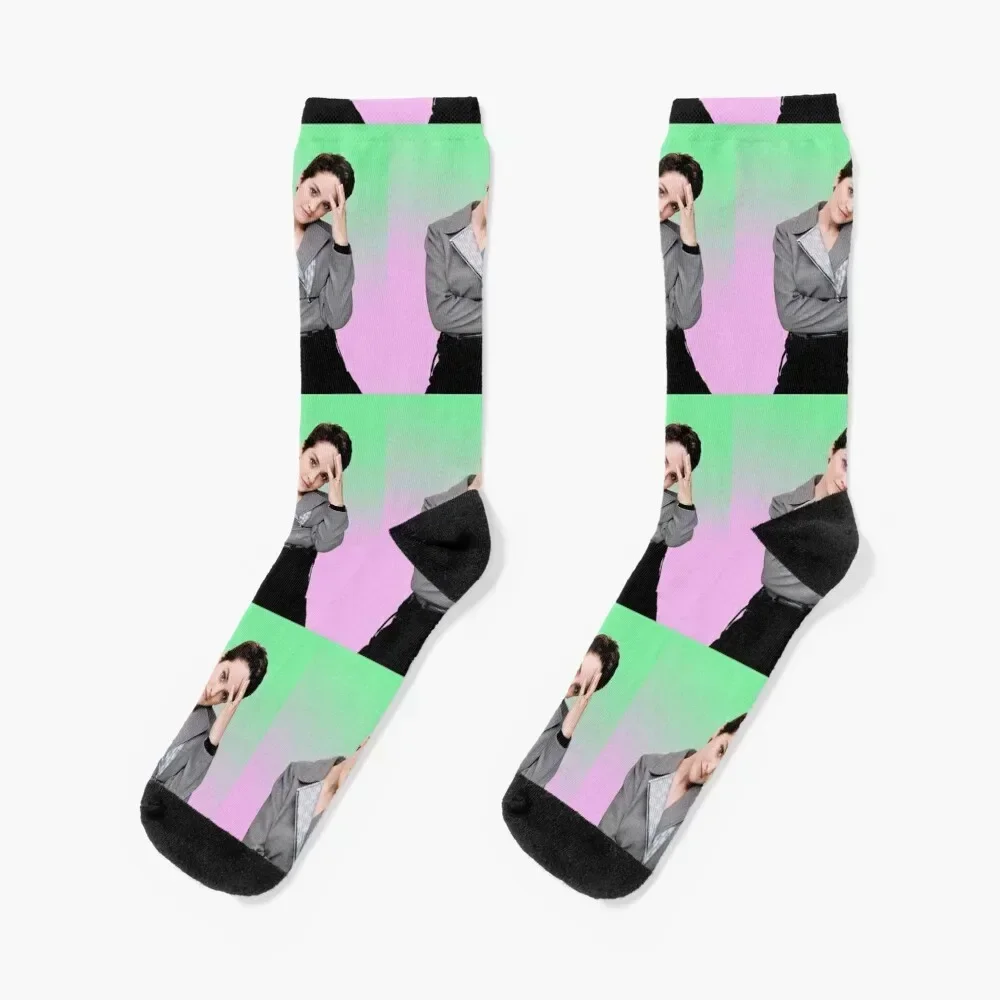 

Noemie Merlant Socks winter thermal professional running snow christmass gift Socks Female Men's