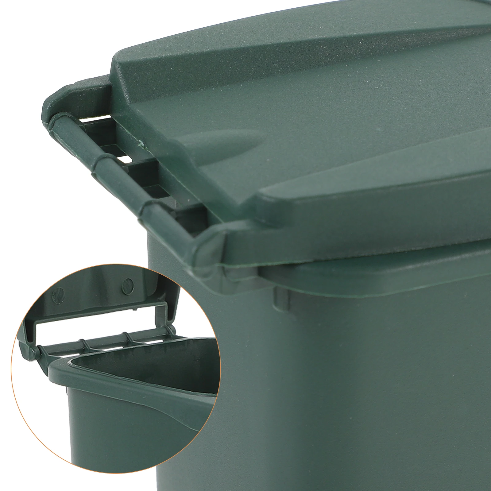 

Plastic Mini Trash Can With Lid Small Desktop Waste Bin For Office Home Bedroom Tabletop Garbage Container Pen Holder