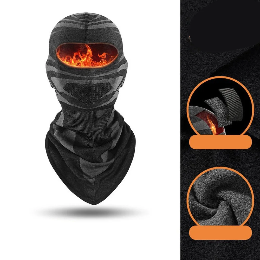 

Balaclava Motorcycle Face Mask Full Face Winter Breathable Ski Mask Cycling Bike Scarf Hat Helmet Hood for Men Women Windproof