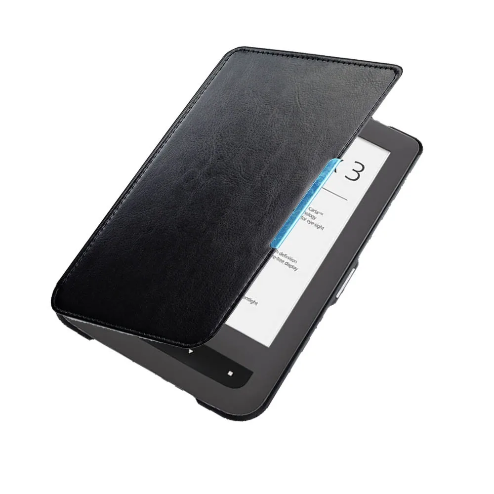 Adequado para spot Pocketbook626 e-book capa protetora Touch Lux2 e Lux3 capa protetora de couro com sucção magnética