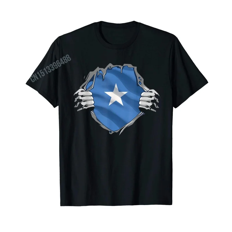 Men Women T Shirt More Design Somali Gift Somalia Country Map Flag T-Shirt Tops 100% Cotton  Tees