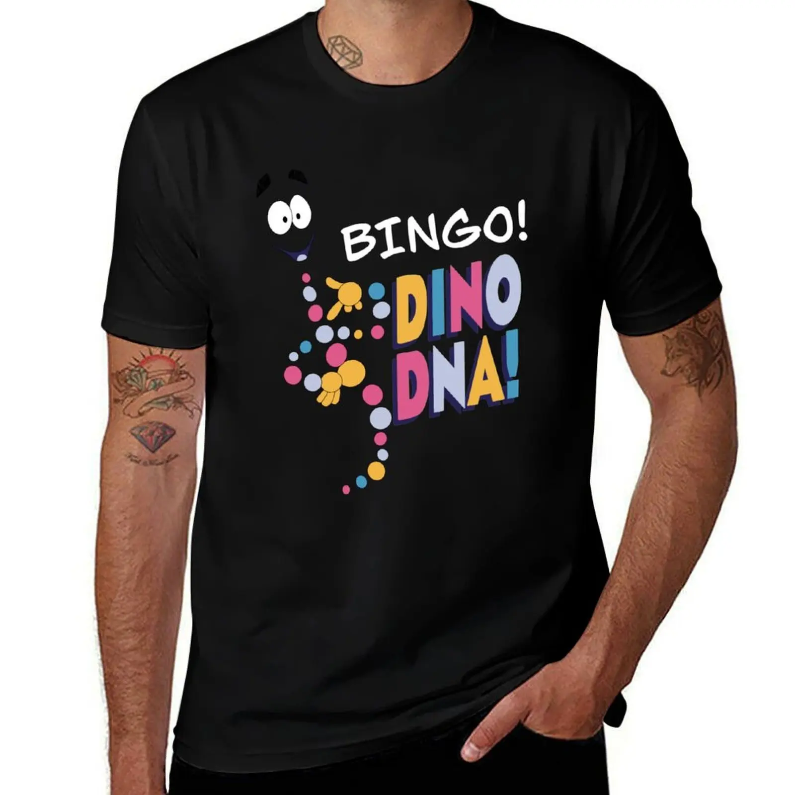 

Dino DNA T-Shirt t shirts cotton 100% funny t shirts cotton T-Shirt