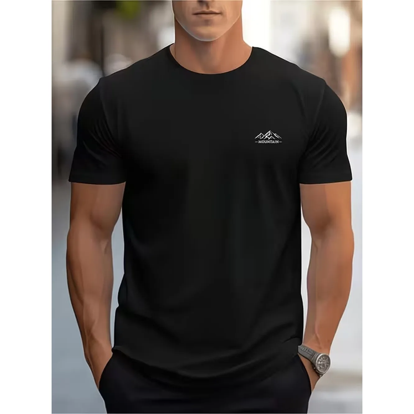 Trendy 2026 Teen Graphic T Shirt Crewneck Blend Breathable Streetwear Top Wear For Birthday Christmas Gift For Teenager