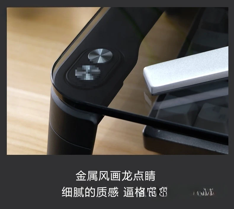 Notebookhouder Heffen opladen Desktop opbergdoos Computermonitor Padhoogte verhogingsframe