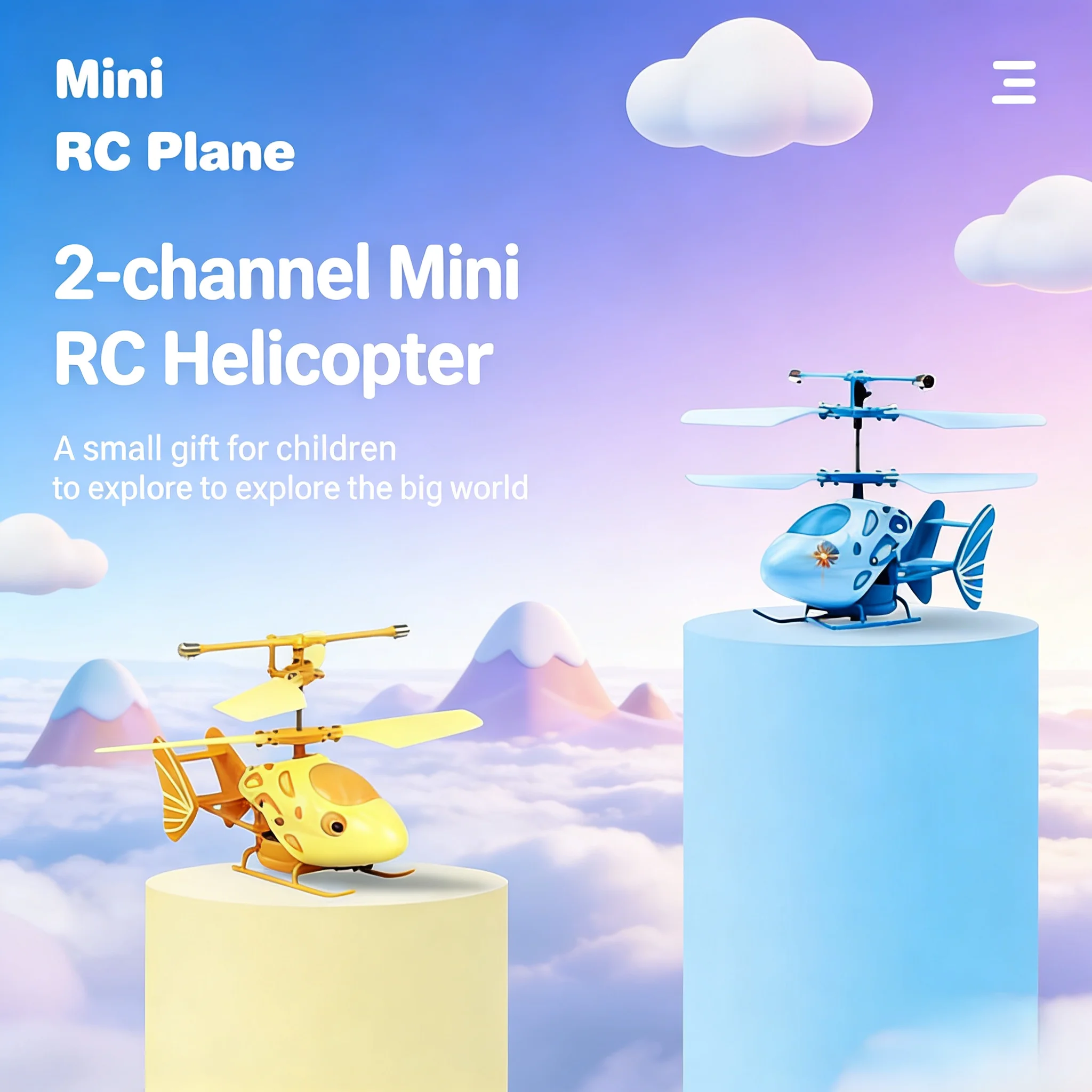 

Новый радиоуправляемый вертолет 2026 года | Инфракрасный индукционный вертолет для авиации | Миниатюрный радиоуправляемый самолет | Электрический Flyi