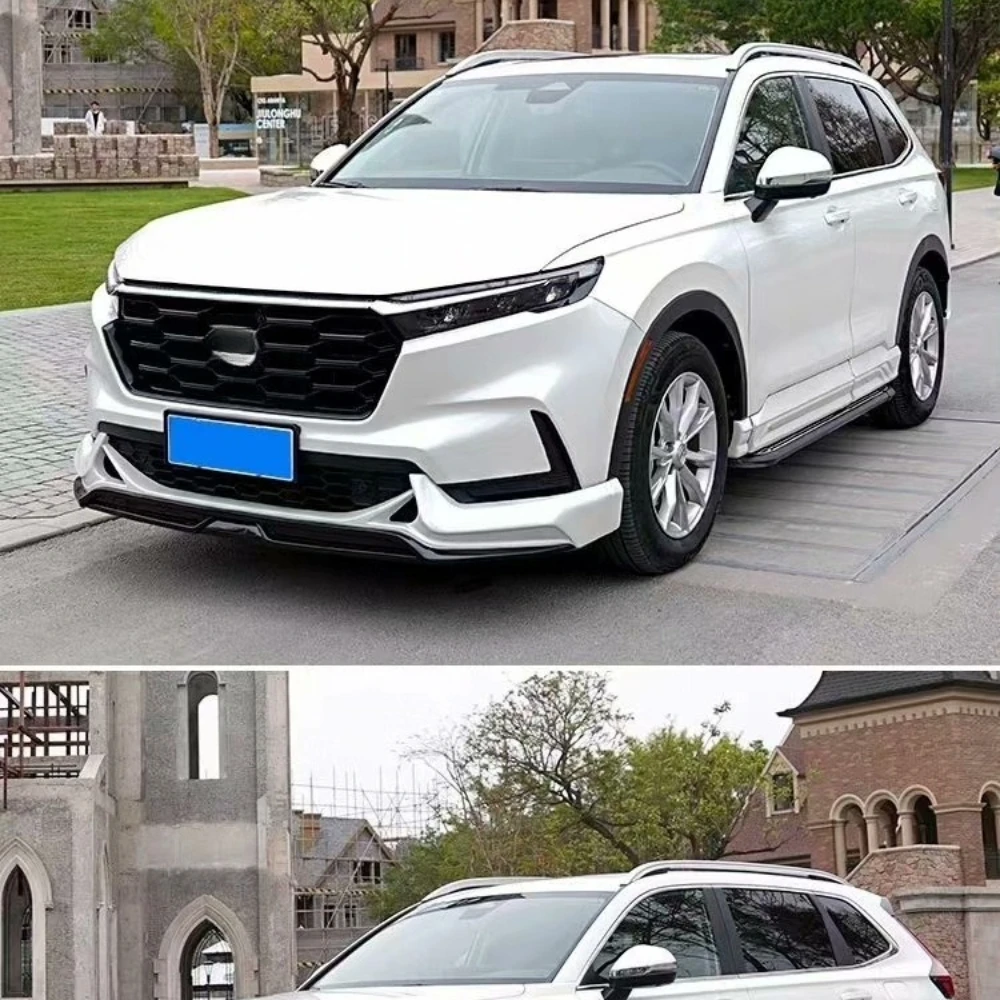 

Car body kit Front lip Side skirt Rear lip For Honda CR-V 2018-2025 with rear lip spoiler PP+ABS tail wing Car Accessories