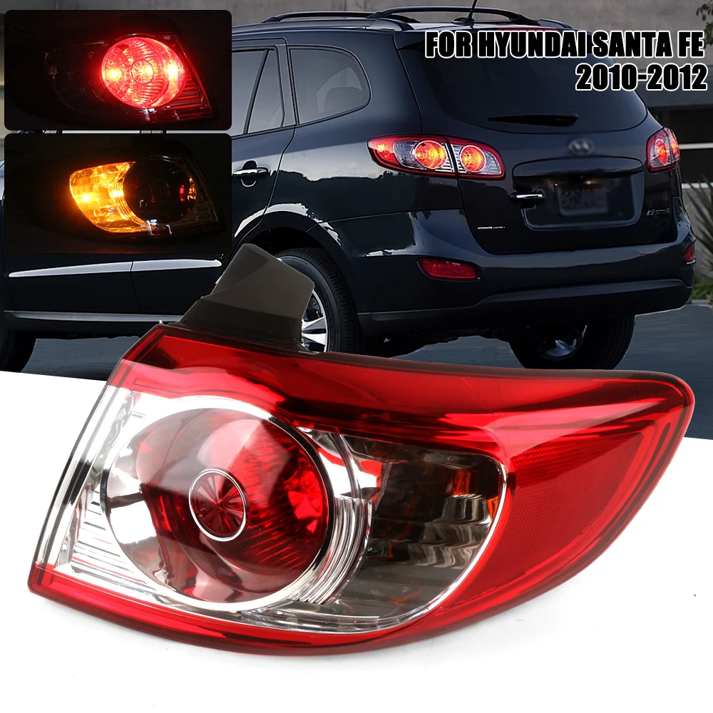 

Левый/правый задний фонарь для Hyundai Santa Fe 2010 2011 2012, задний фонарь, стоп-сигнал с