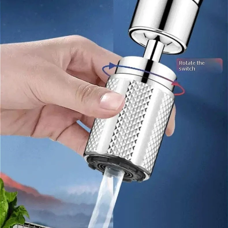 

Faucet Water Extension Face Foaming Rotary Universal Universal Joint Kitchen Universal Anti-splash Device Bubbler Filter