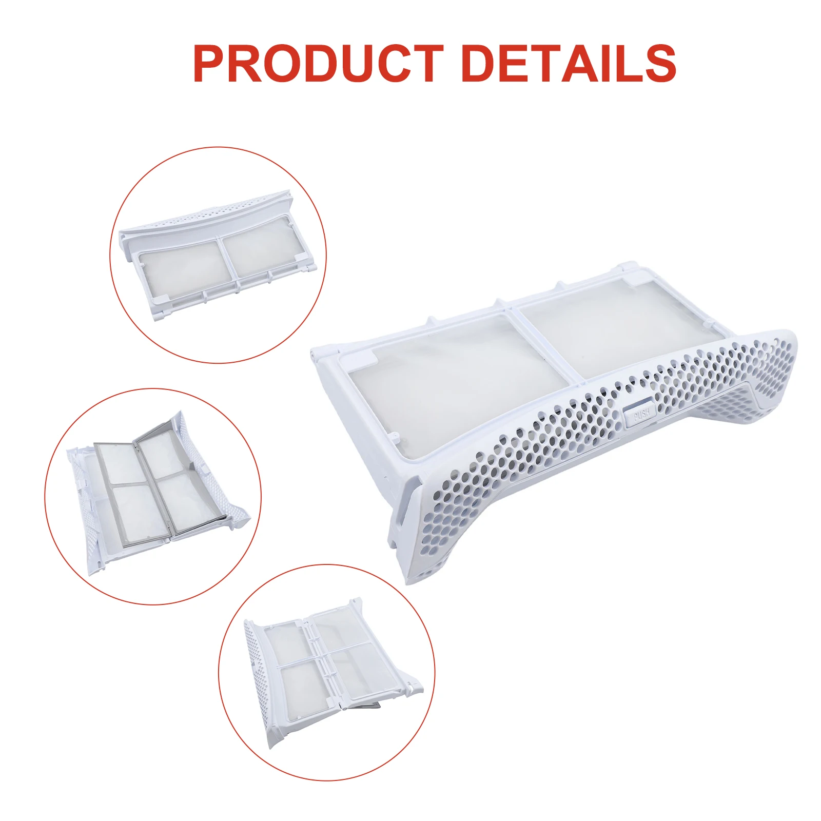 Tumble Dryer Filter Compatible with For AEG For Electrolux 8074539019 Model Lint Strainer for Smooth Operation