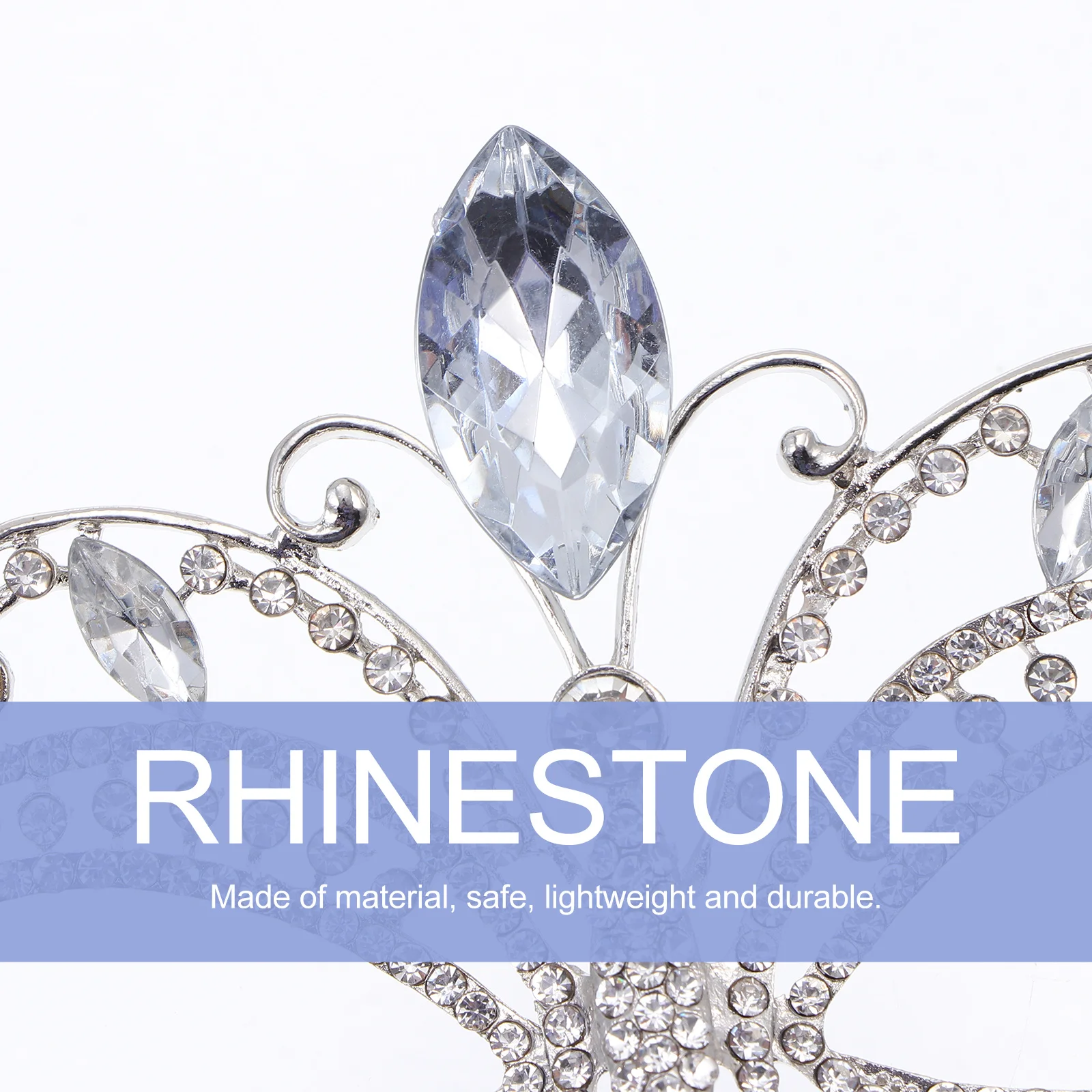 

1Pcs Crystal Mask Silver Smooth Non-Shaving Allergy-Resistant Fancy Dress Mask for Role-Playing Game Carnival Ball Party