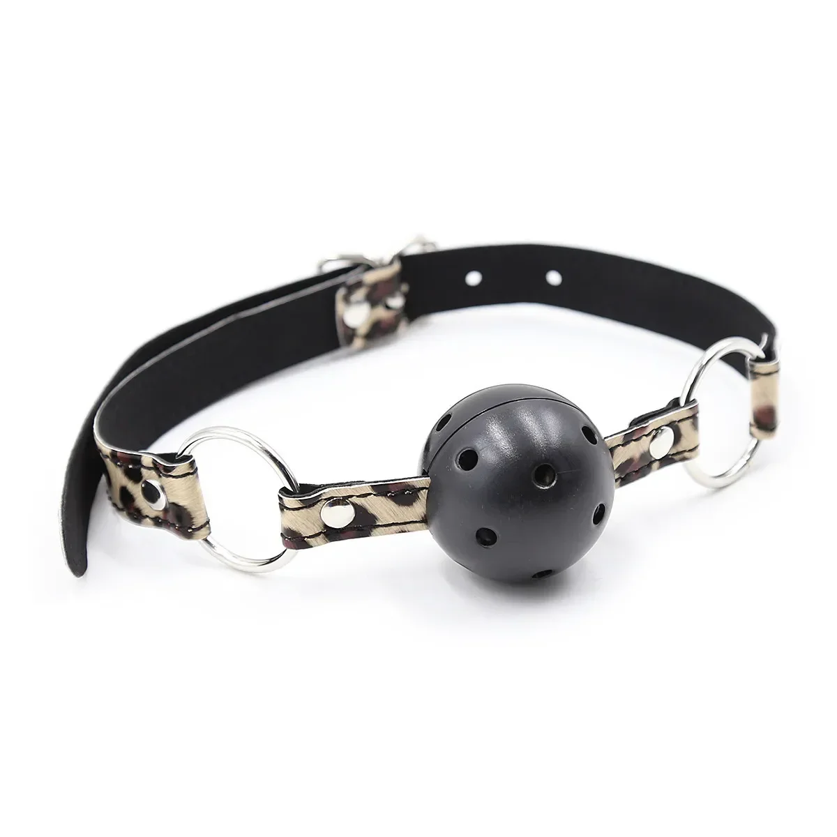 إكسسوارات غريبة ألعاب جنسية للنساء تثبيت الفم منتجات جنسية محشوة كرة كمامة جلدية Bdsm عبودية جنسية مفتوحة الفم الكمامة