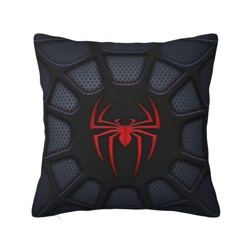 Custom Spider Pillow Home Decorative Luxury Little Animal Cartoon Web Cute Outdoor Cushions Square Pillowcase