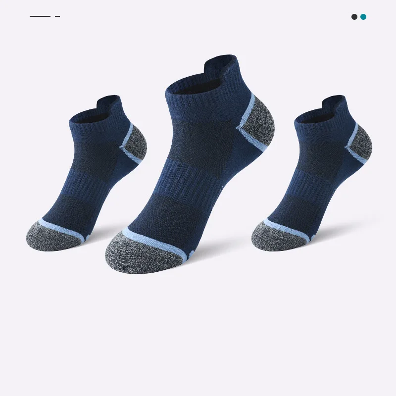 

3Pcs Sock Leisure Athletic Sports Crew Dress 3Pcs Men Thin Professional Summer low-top shallow-mouthed Short Basketball B2W64
