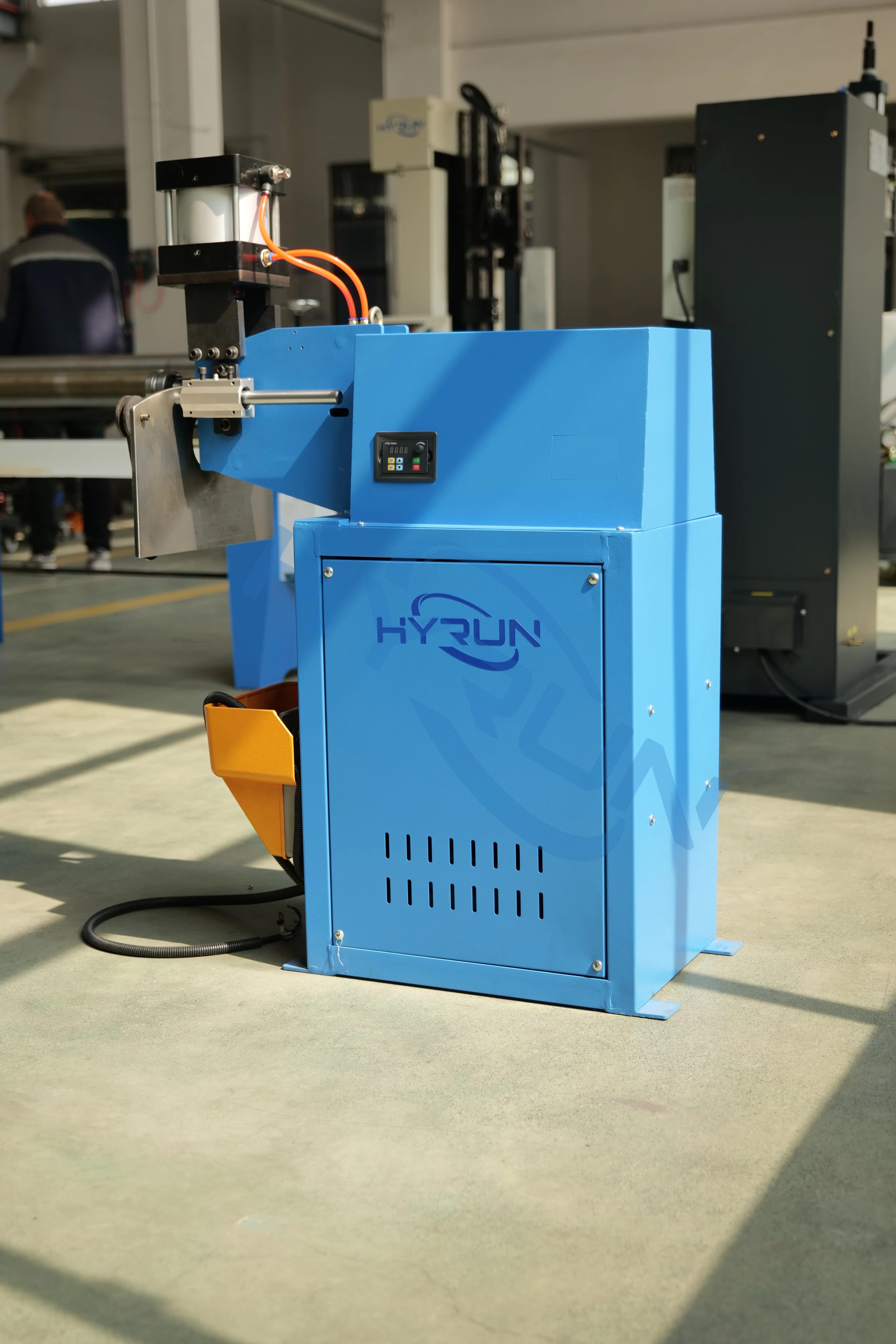 

Hot Sale 2025 High-Speed Round Tube Bead Bending Machine New Type Rotary for Round Duct Making Duct Making Machines