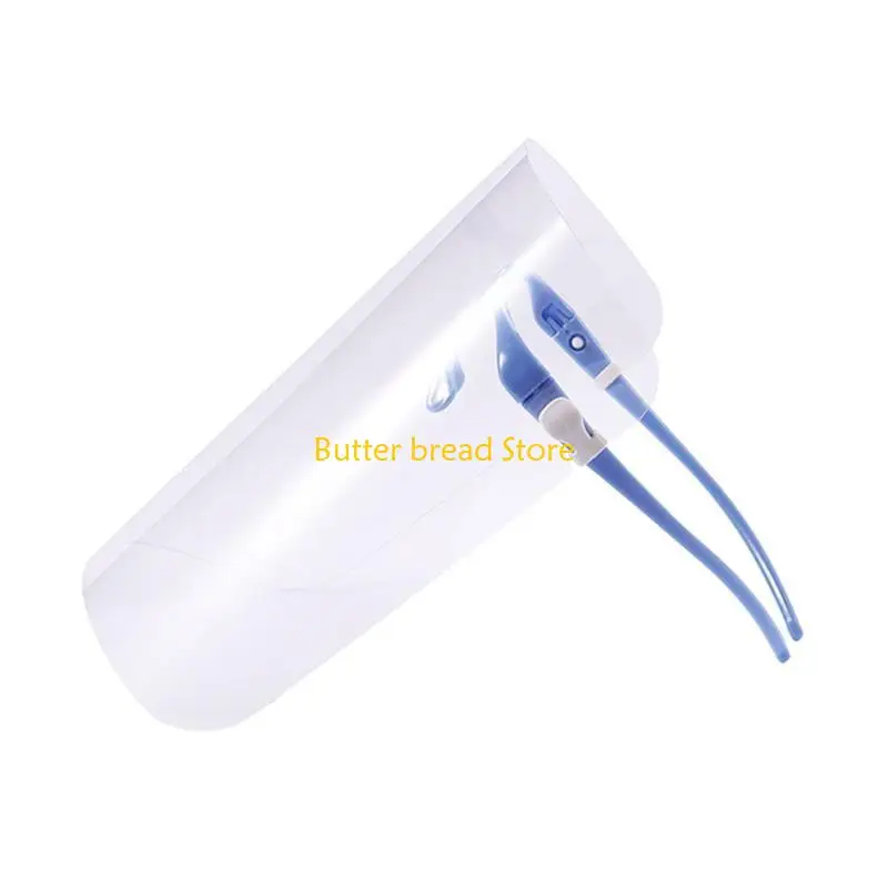 W89C Küche Anti-Oil Splash Clear Face Maske Schild Beschützer Kochgericht