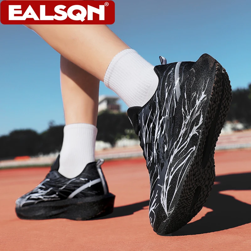 أحذية رياضية للتدريب للرجال في الهواء الطلق أحذية رياضية شبكية قابلة للتنفس أحذية ركض مبطنة خفيفة مضادة للانزلاق أحذية تنس كاجوال للزوجين #2