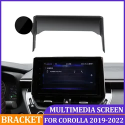 Mutimedia Screen(8/9inch) Phone Holder For Toyota Corolla E210 12th 2021 2022 Screen Frame Phone Bracket For Corolla 2019 2020