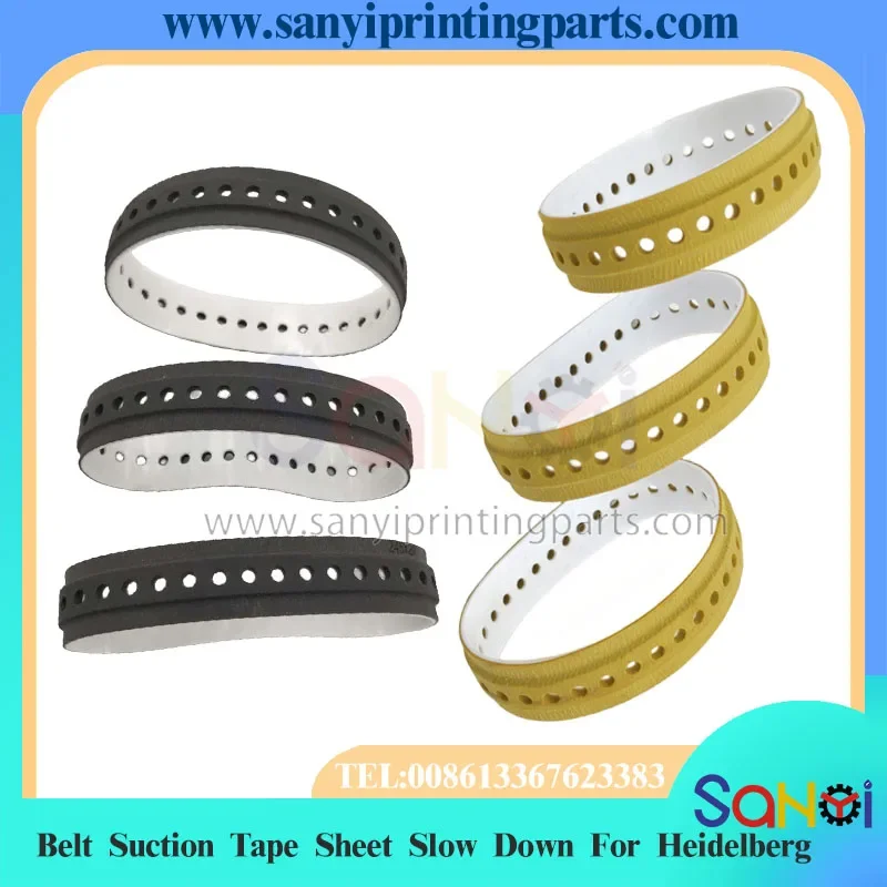 M2.015.843 M2.015.871/B Yellow Or Grey 230*20 Belt SM74 Suction Tape  Sheet Slow Down  For Heidelberg