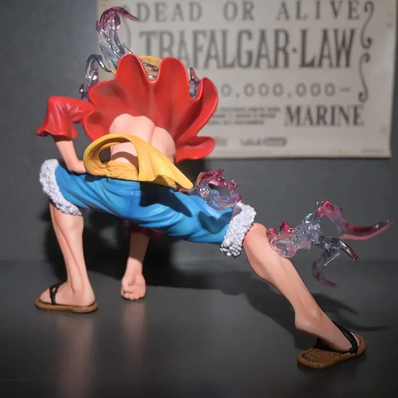 Anime Een Stuk Luffy Figuur Gear 2 Nika Luffy Actie Beeldje Monkey D PVC Model Pop Bureau Ornament Collectie Standbeeld Speelgoed Geschenken