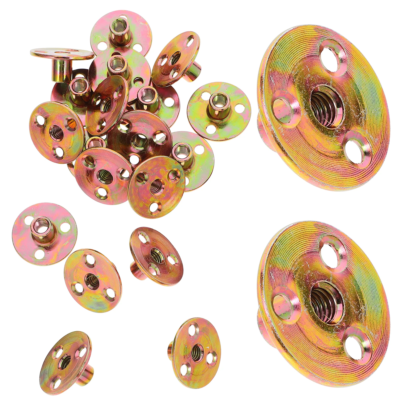 

20pcs M8 Size Cylindrical Socket Head Cap Screws High Quality Furniture Accessories Black Oxide Finish Nuts Rivet Nut Hardware