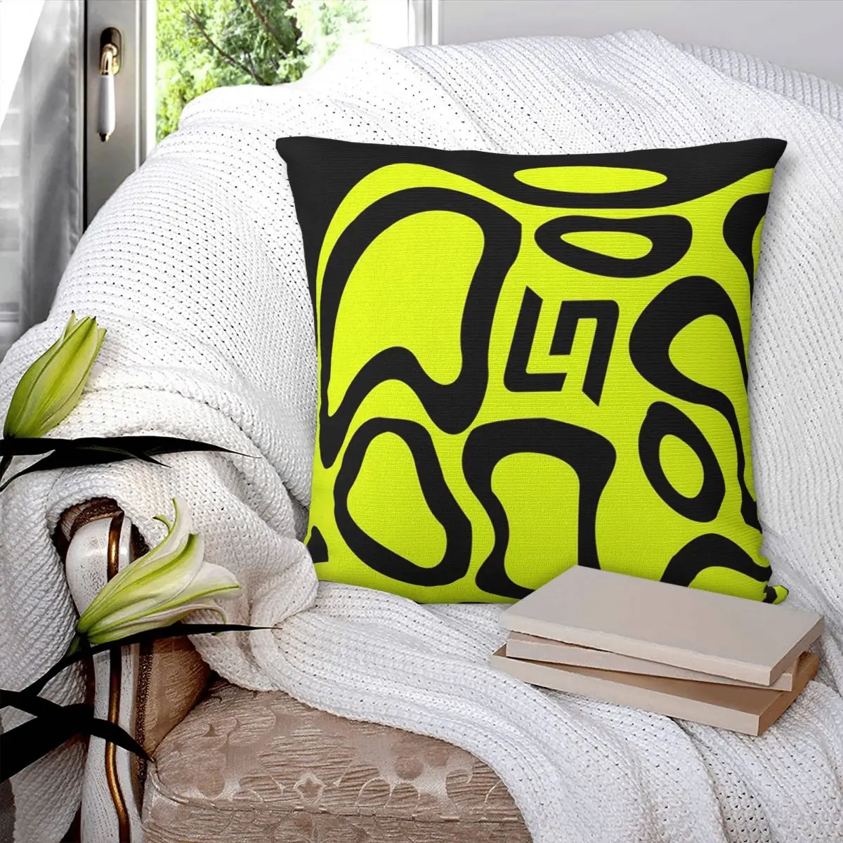 F1 2024 - Lando Norris #4 Square Pillowcase Pillow Cover Polyester Cushion Decor Comfort Throw Pillow for Home Car
