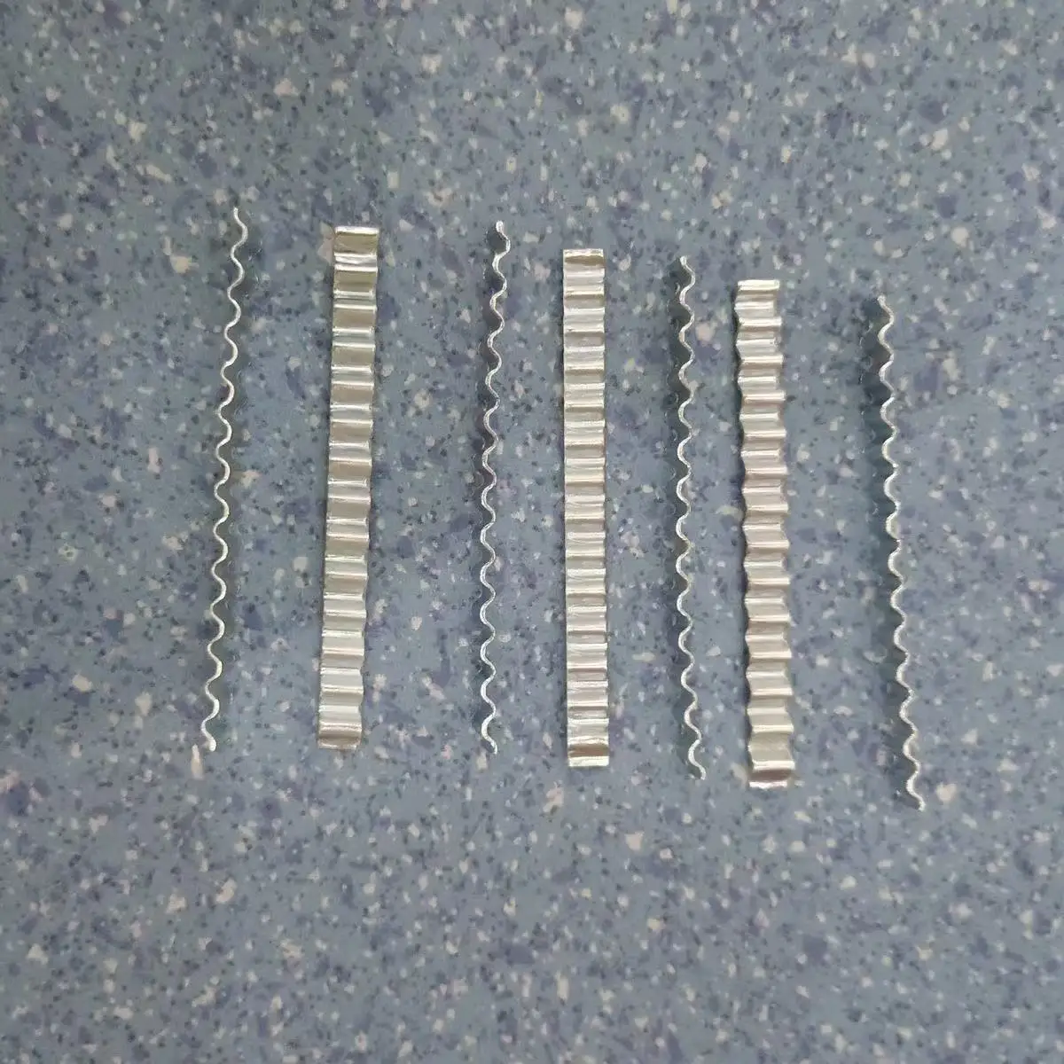 Corrugated Steel Sheet for Floor Crack Repair - Self-Leveling Crack Repair Corrugated Strip/Wave Bar, Specialized Steel Strip