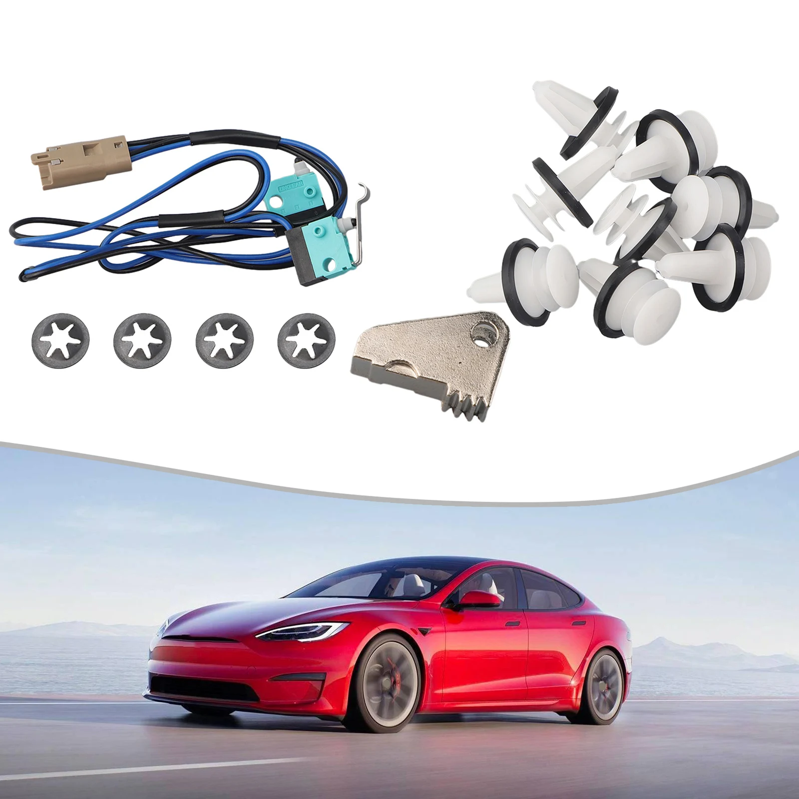 Useful Propeller Gear Kits Parts 1 Set 1016009-00-C 1042845-00 2012-2017 Accessories Door Handle For Tesla Model S