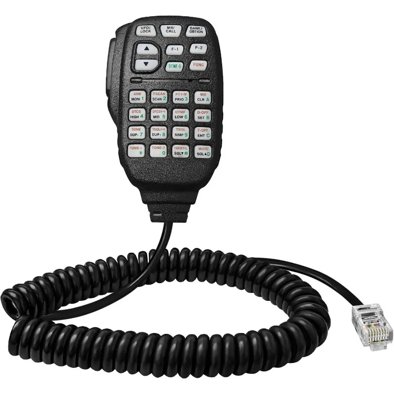 HM-133V DTMF Remote Microphone RJ45 8Pin Handheld Mic for Icom ID-800H ID-880H IC-2200H IC-2300H IC-2720H IC-2800H IC-208H Radio