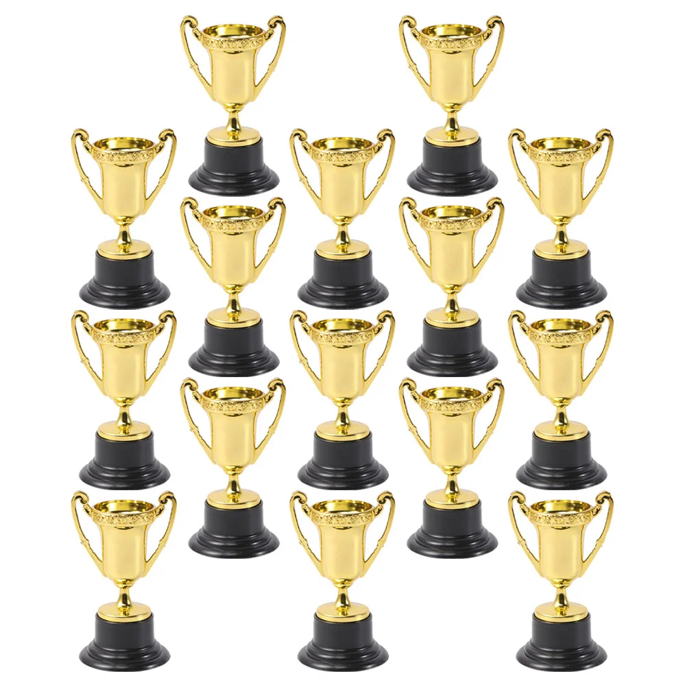 

30 Pcs Trophy Creative Model Cups Mini Kids Award Toy Inflatable Toys Prize Piston Plastic Child Student