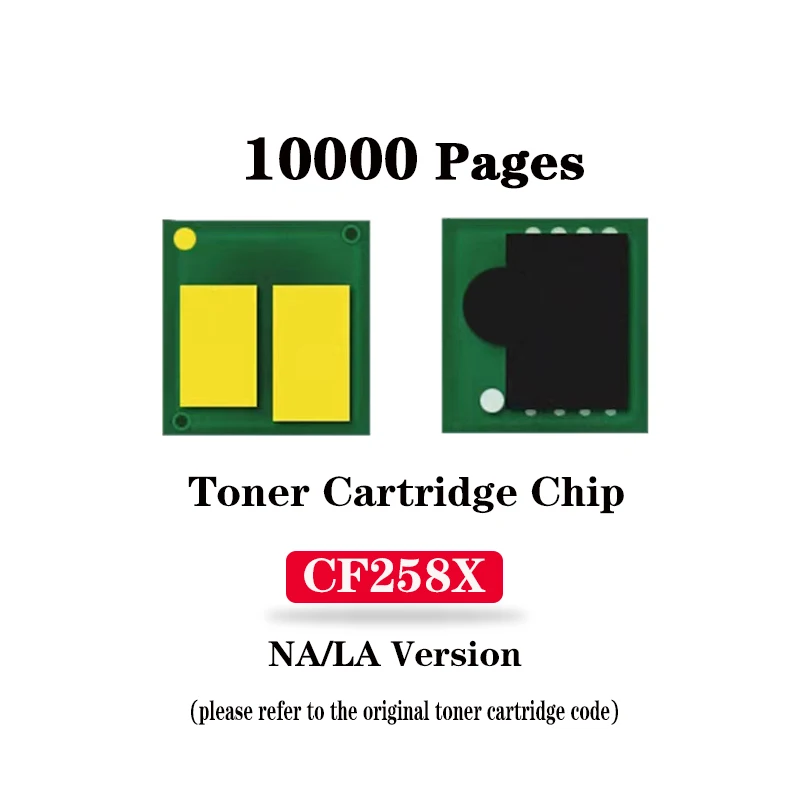 CF258A/CF258X/CF259A/CF259X Toner Cartridge Chip for HP LaserJet Pro M304a/M404DW/M404DN/M404N/Pro MFP M428FDW/M428DW/M428FDN