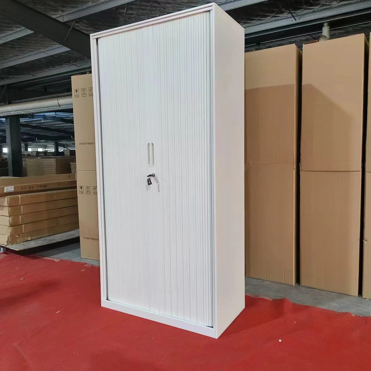 Hot-selling Steel Cabinet Shelf Clips Metal Filing Cabinet Storage Cabinet Open Space Sliding Door Office Furniture