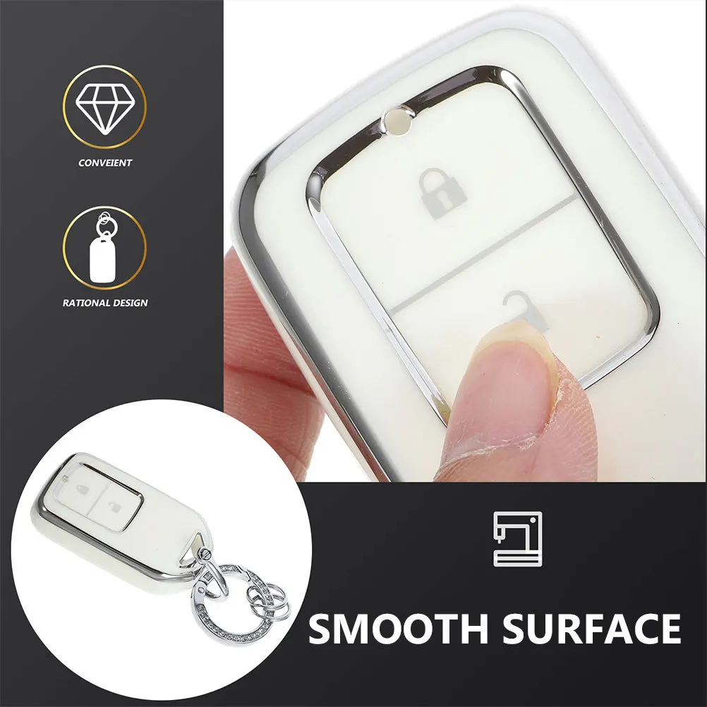 

2Pcs Key Fob Cover for Car Keys Rugged Protection Against Drops and Scratches Easy Press Button Design Key Fob Cover