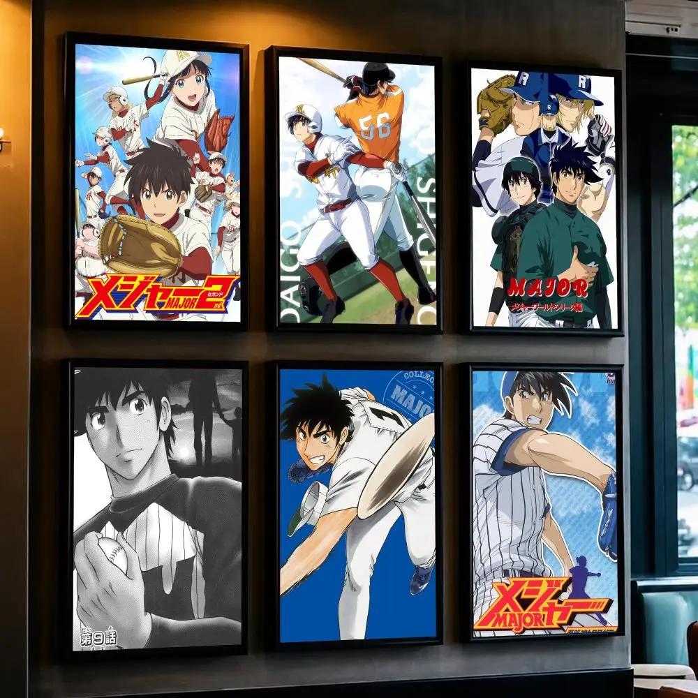 anime M-Major-R Poster Removable Wall Sticker for Home Cafe Bar Office Interior Decor