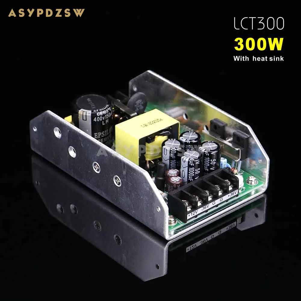 LCT300 Digital Power amplifier Switching power supply board 300W Amp SMPS DC +/- 24V/36V/42V/48V/55V/60V +12V (Optional)