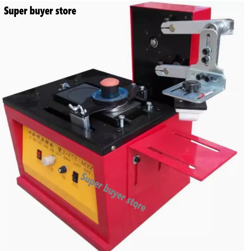 電気密封インクカップパッドプリンターマシン + 1 クリシェプレート + ゴムパッド 2 個