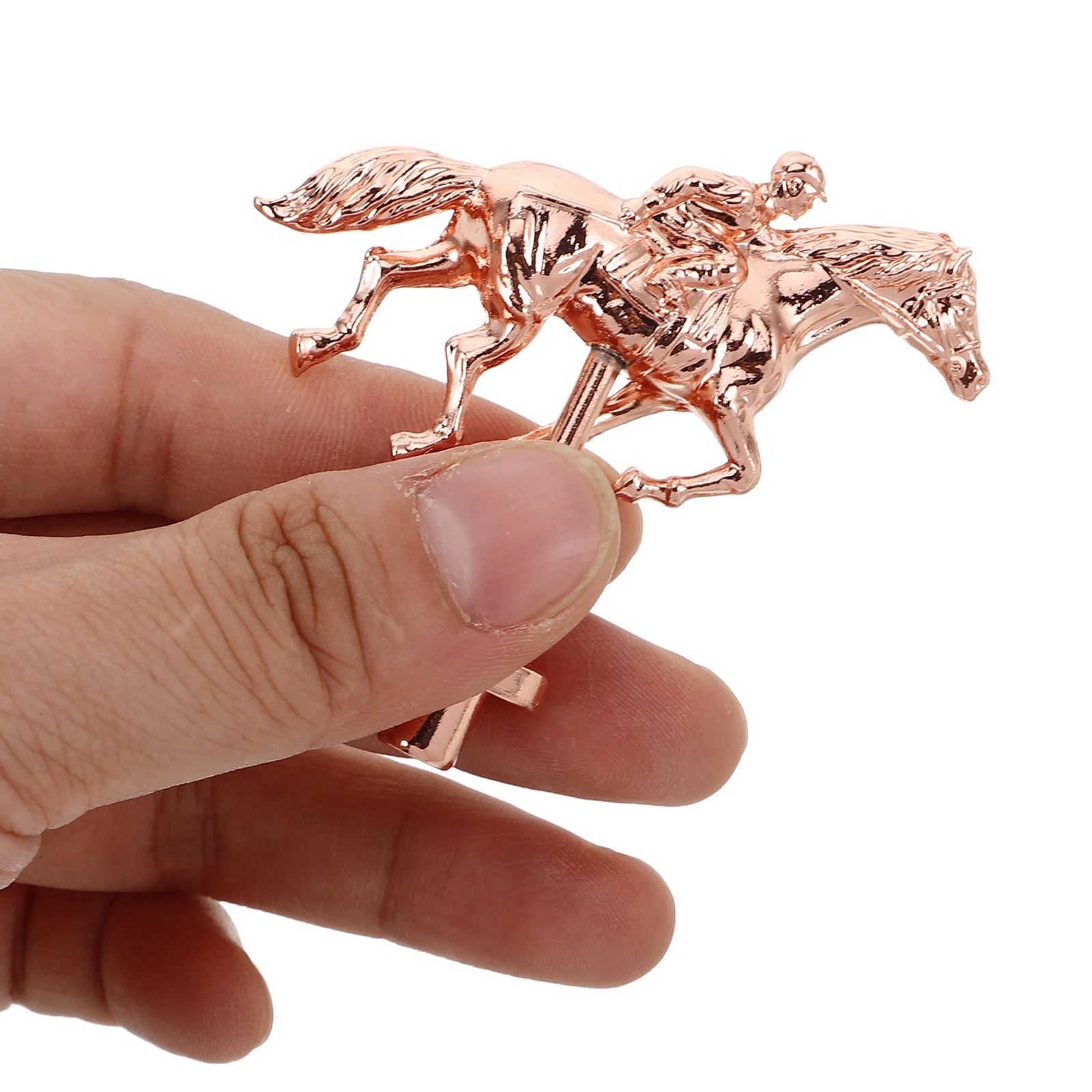 Legering metalen paardenracebord vervangende stukken Ontwerp voor bordspel Racing Game Metalen paardenstukken