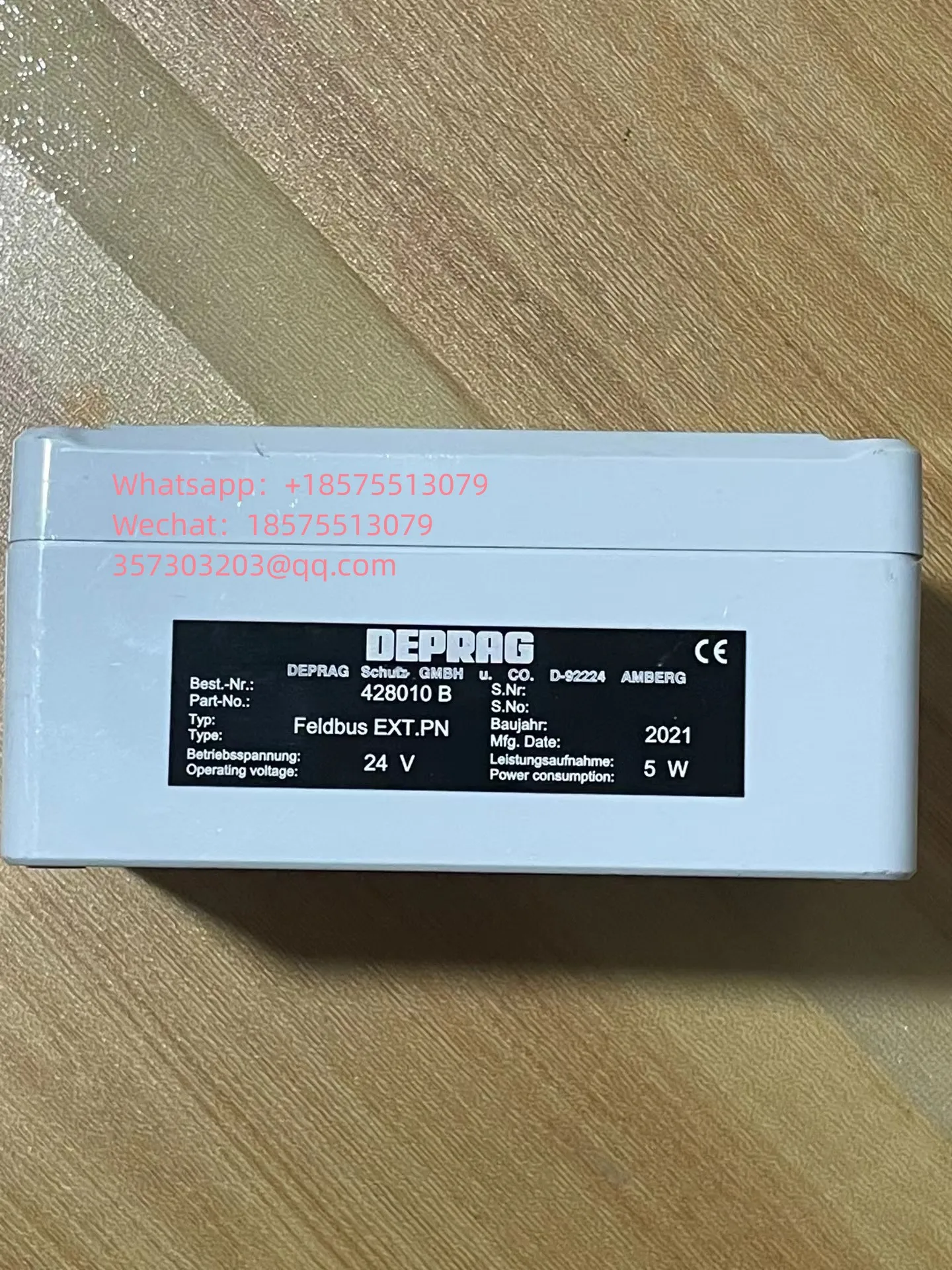 For DEPRAG Controller FBC4 Feldbus EXT.PN USED