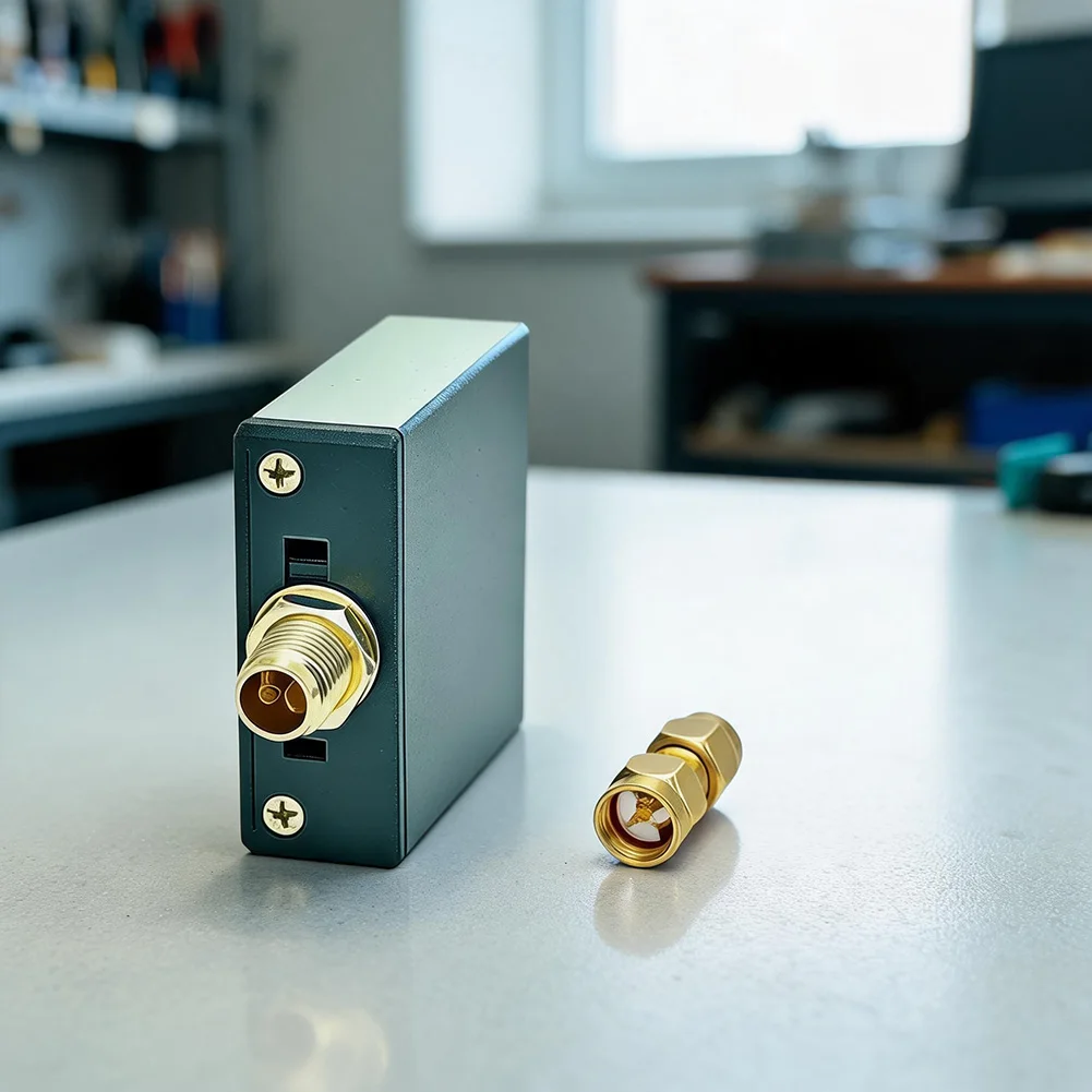 118-138MHz Bandpass Filter For Airband Tower Communication With For SMA Female Connector Aviation Radio Signal Suppression Tool