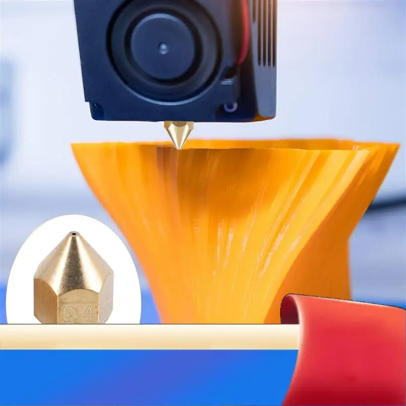 

Экструдер для 3D-принтера в сборе Комплект горячего конца Mk8 для Ender 3/Ender 3 Pro с алюминиевым нагревательным блоком, сопло 1,75 мм, 0,4 мм-X62A