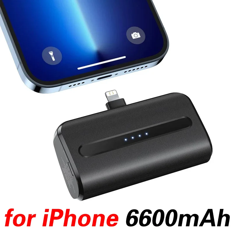 

NEWDERY Small Portable Charger for iPhone 13/14/11/12 Pro Max/iPad PD Fast Charging Power Bank 6000mAh Mini Battery Pack