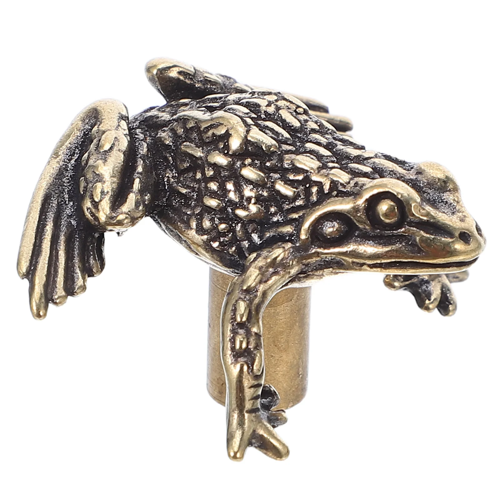 

Brass Cabinet Handles: Vintage Toad Shaped Drawer Pulls For Kitchen Dresser Scratch Resistant Animal Head Knobs, Ergonomic