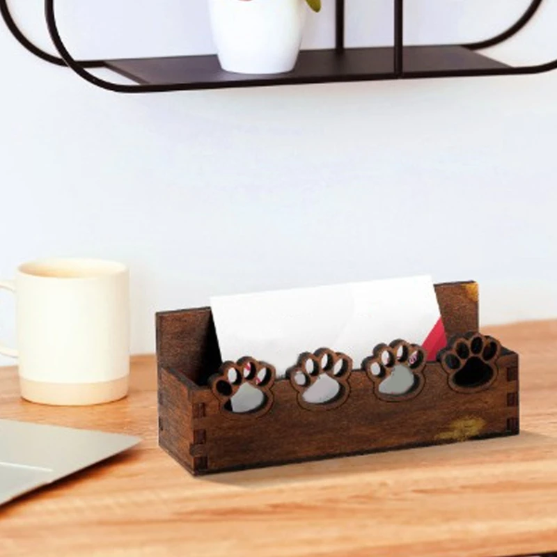 Business Card Holders Desktop Card Holders Business Card Wooden Business Card Display Stand Flower Card Holders