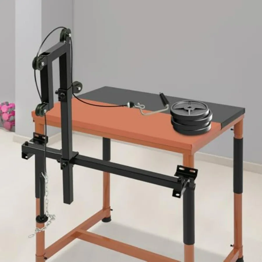 معدات تدريب مصارعة الذراع الاحترافية مع بكرات ناعمة ومقبض مريح للاستخدام المنزلي وصالة الألعاب الرياضية بسعة 440 رطلًا #3